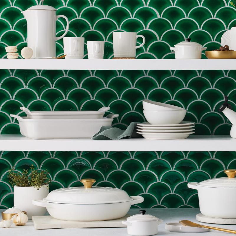 Heritage rektangulær ildfast form 26 cm white