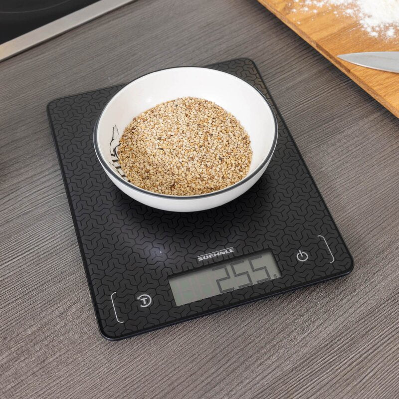 Page Comfort kjøkkenvekt 10 kg mosaic svart