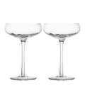 Opacity champagneglass 30 cl 2 stk klar