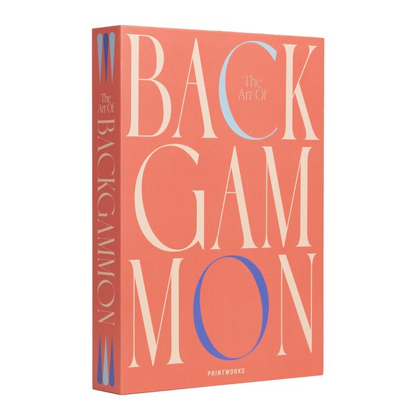 Classic art of backgammon spill oransje