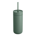 Carter Cold Desert Capsule tumbler med sugerør 475 ml smoke green