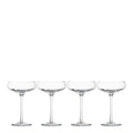 Opacity champagneglass 30 cl 4 stk klar