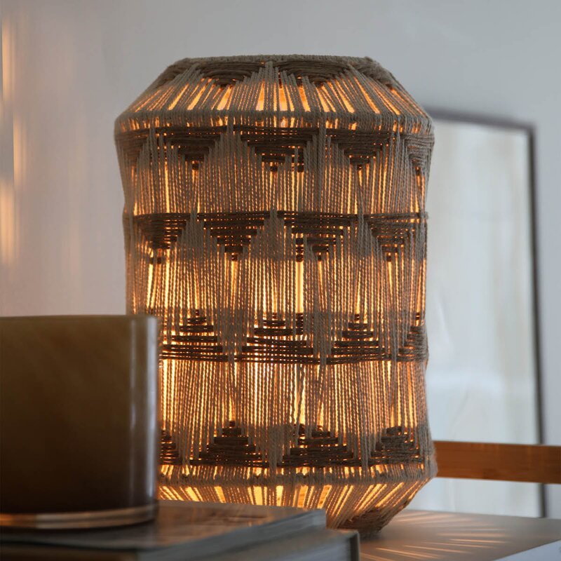 Ano bordlampe 35 cm beige/brun
