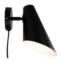 Cale vegglampe 24,5 cm svart