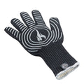 BBQ grillhanske 16,7x30,8 cm svart