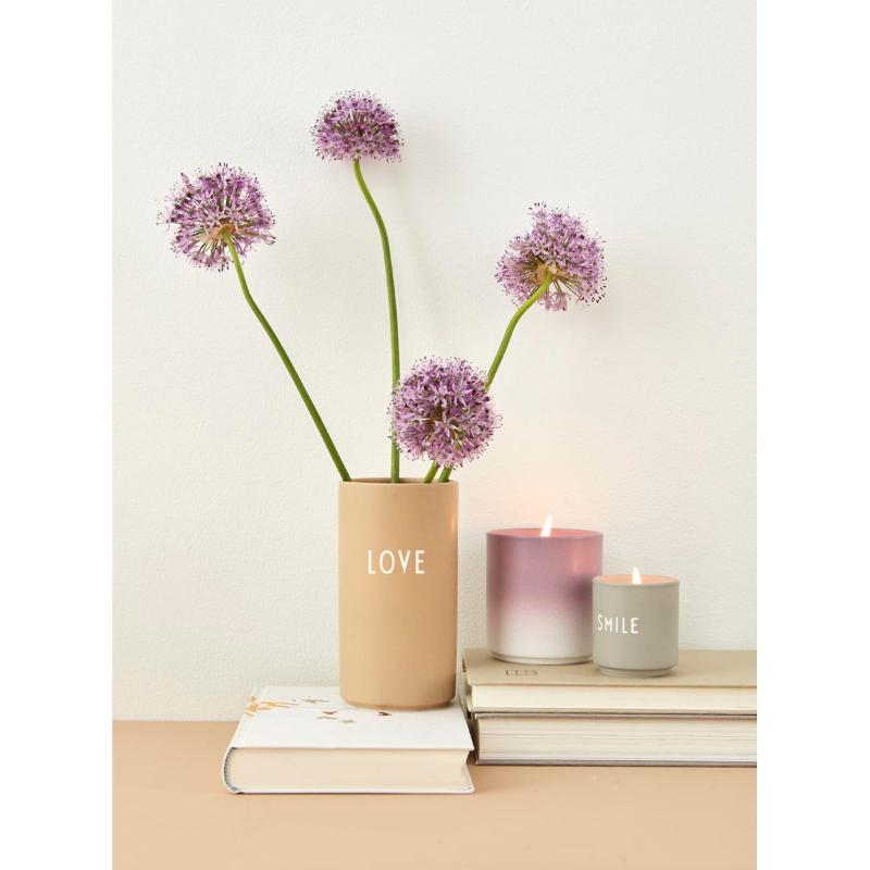 Favourite vase 15 cm love beige