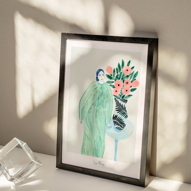 La Poire poster 50x70 cm poppy pause