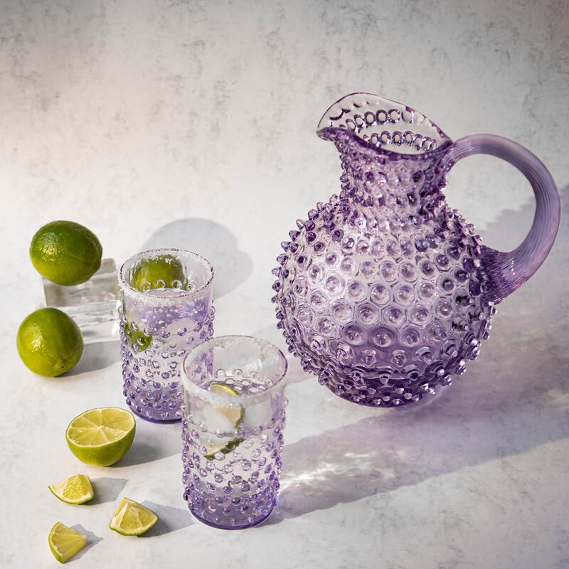 Hobnail karaffel 2L lavender