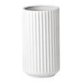 Vase 20 cm hvit