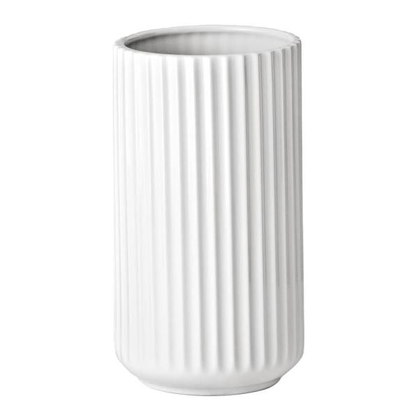 Vase 20 cm hvit