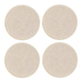 Nuno glassbrikker 4 stk beige