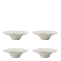Pion eggeglass 9 cm 4 stk grå/hvit