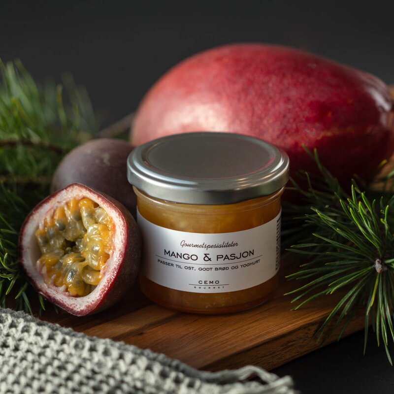 Mango & pasjonssyltetøy 113g