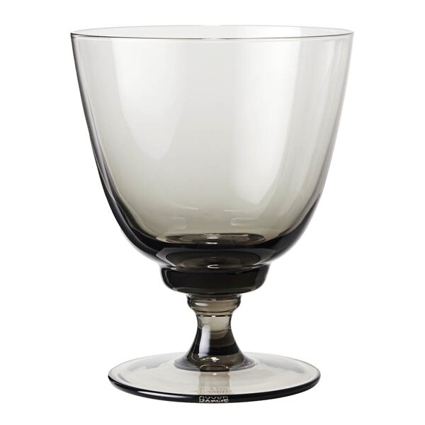 Flow glass med stett 35 cl smoke