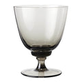 Flow glass med stett 35 cl smoke