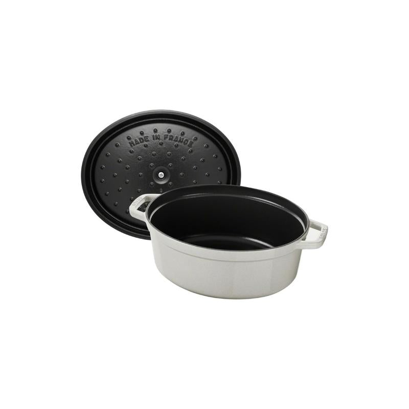 La Cocotte oval gryte 31 cm 5,5L hvit