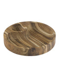 Wooden board bolle 31,5 cm teak