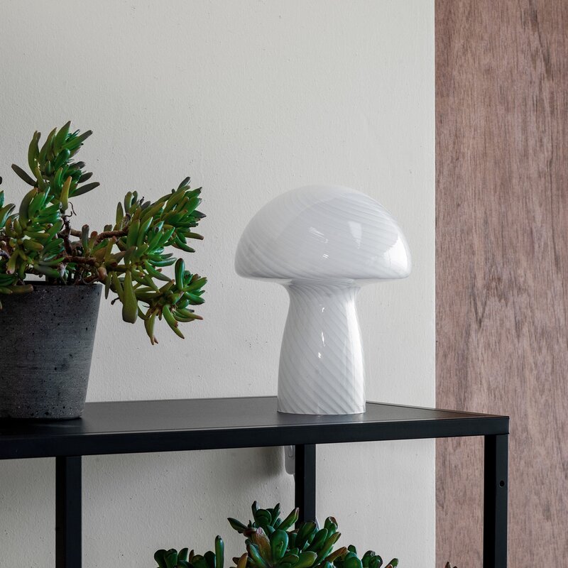 Jenny sopplampe 23 cm hvit