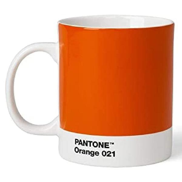 PANTONE kopp med hank 37,5 cl oransje