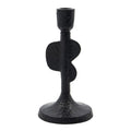 Donna lysestake 20 cm svart