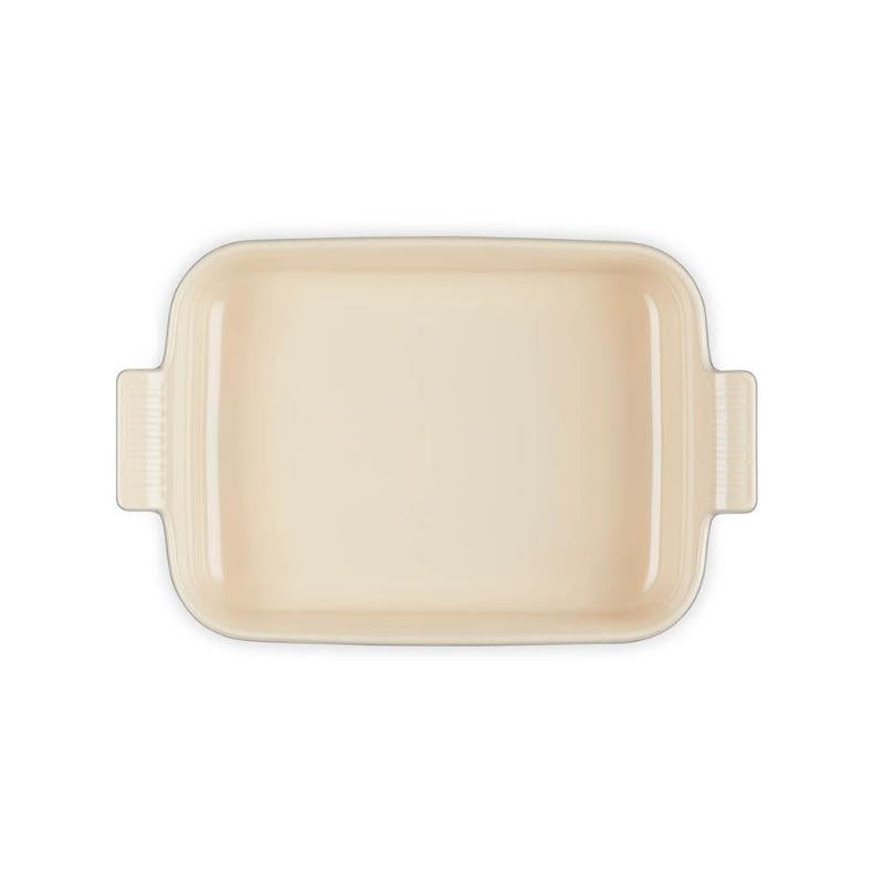 Heritage rektangulær ildfast form 32 cm flint