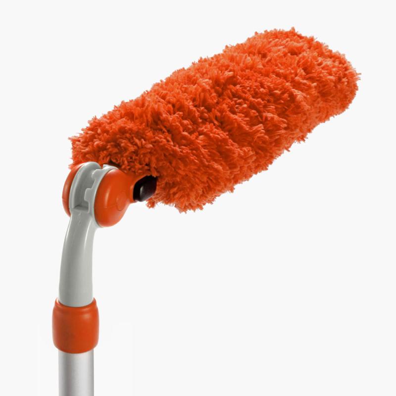 Refill til mikrofiber støvkoster oransje