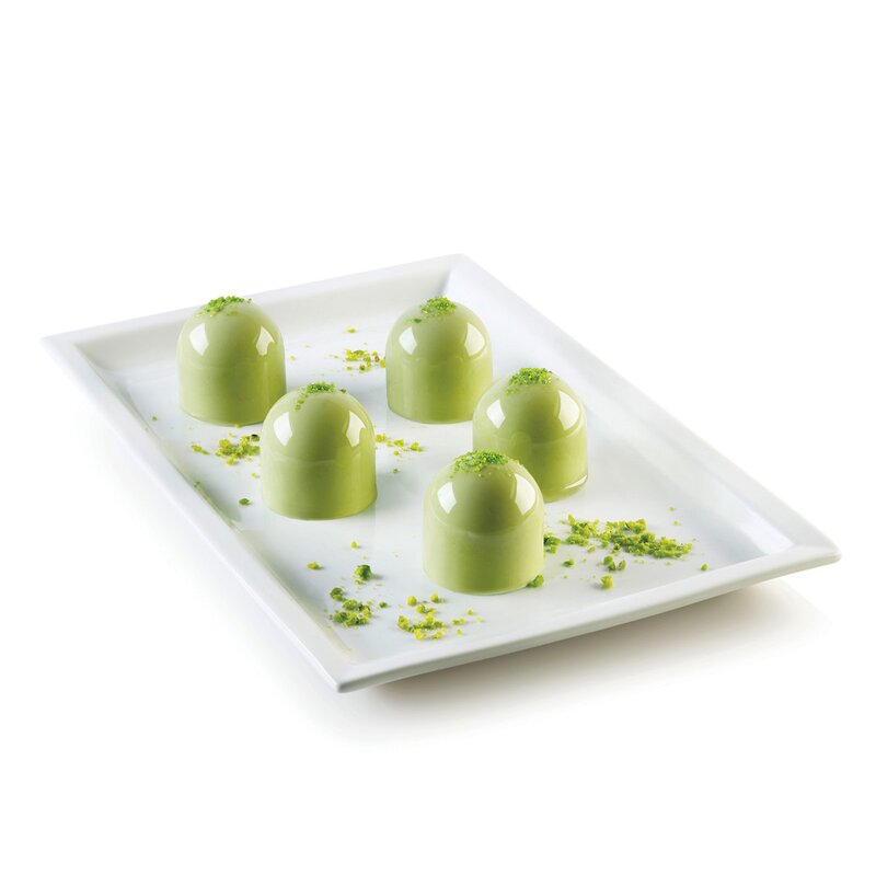 Silikonform mini puff 15 stk 4x4 cm