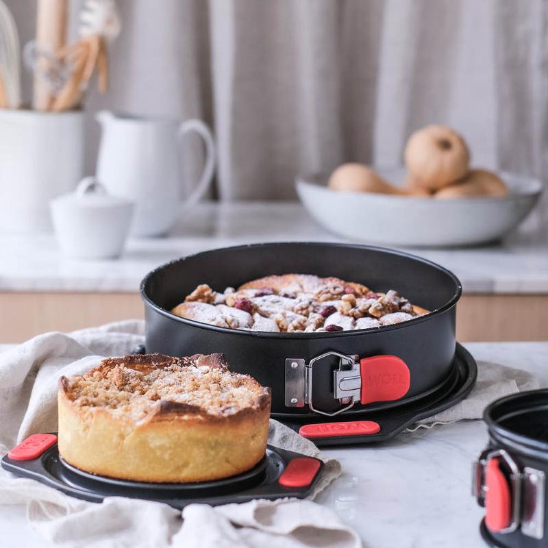 Bake It springform 15 cm svart/rød