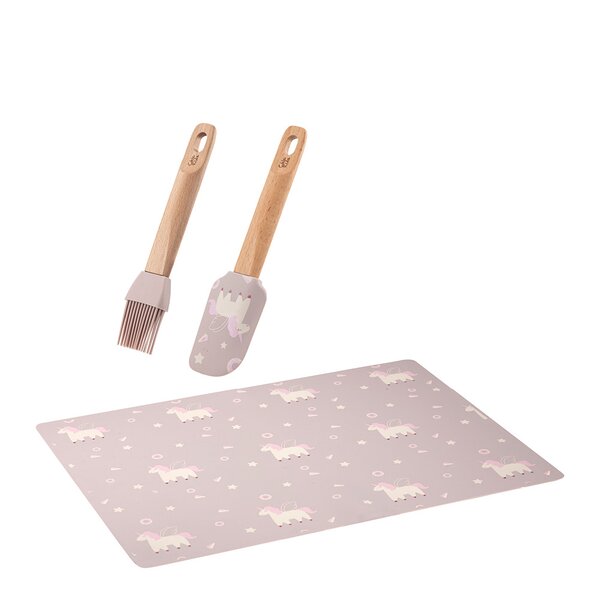 Chic Kids bakesett til barn 3 deler lys rosa