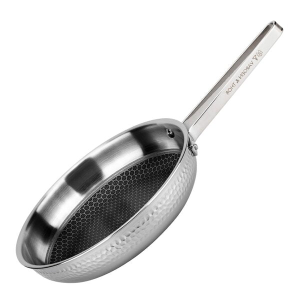 Korma stekepanne 22 cm hamret polert stål