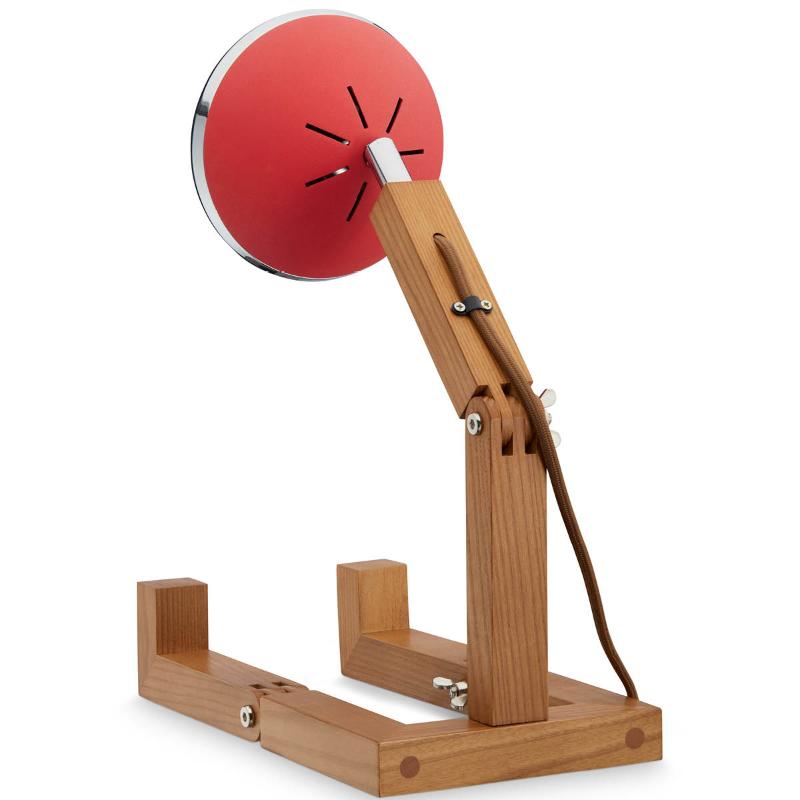 Lampe 40 cm rød