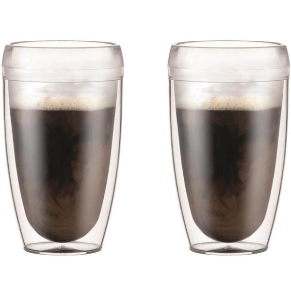 Pavina outdoor glass 45 cl 2 stk klar