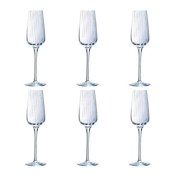 Symetrie champagneglass 21 cl 6 stk