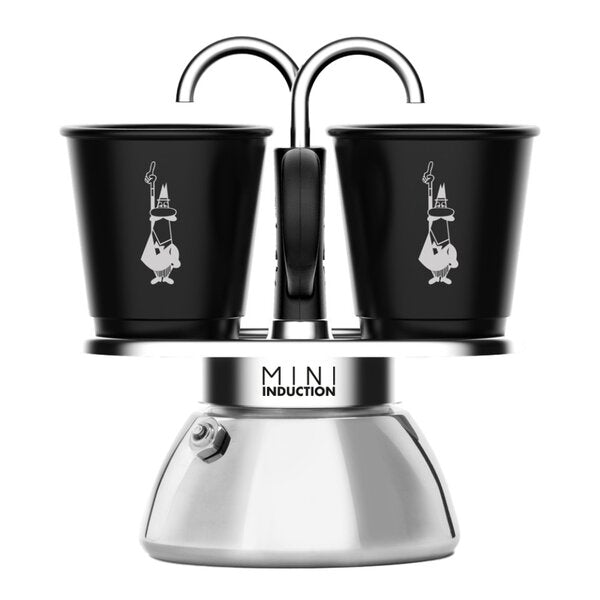 Mini Express espressokanne 2 kopper 100 ml stål