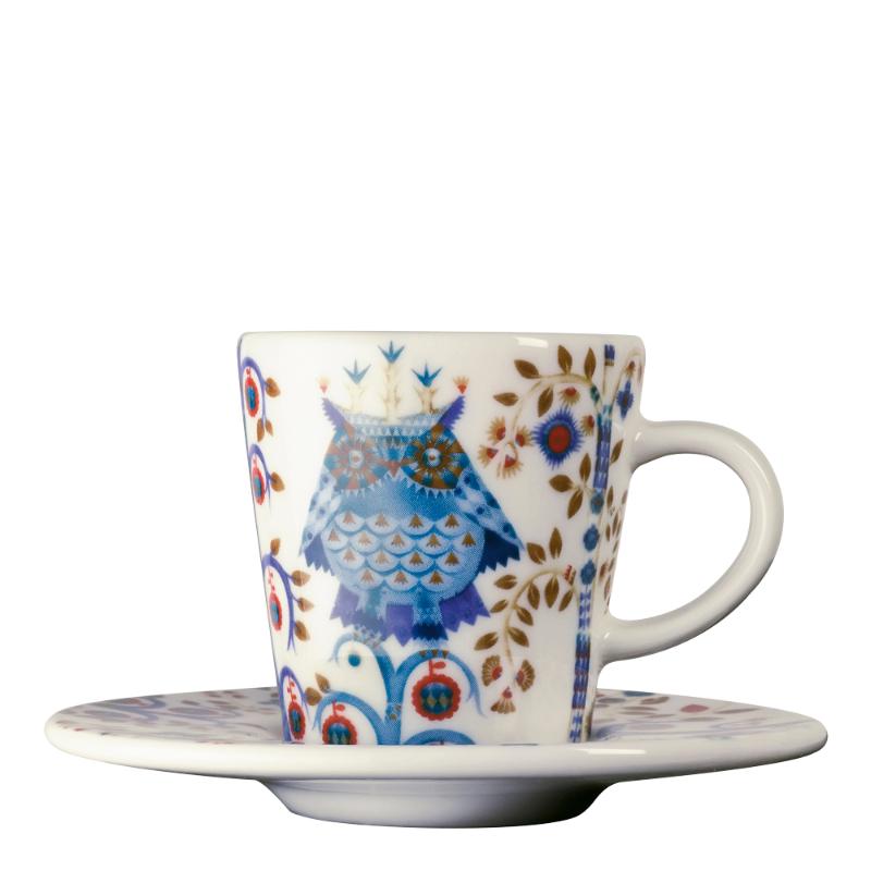 Taika skål til espressokopp 11 cm hvit