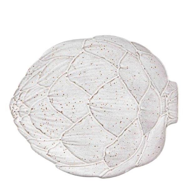 Fat artisjokk 30,5 cm hvit