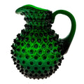 Hobnail karaffel 1L dark green