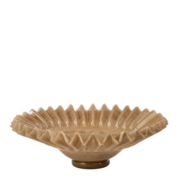 Lori skål 14 cm beige