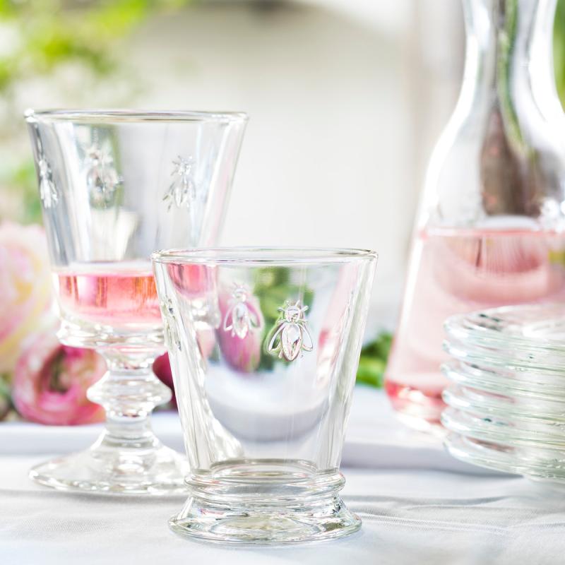 Abeille glass med stett 35 cl 6 stk