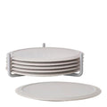 Singles glassbrikker m/holder grå