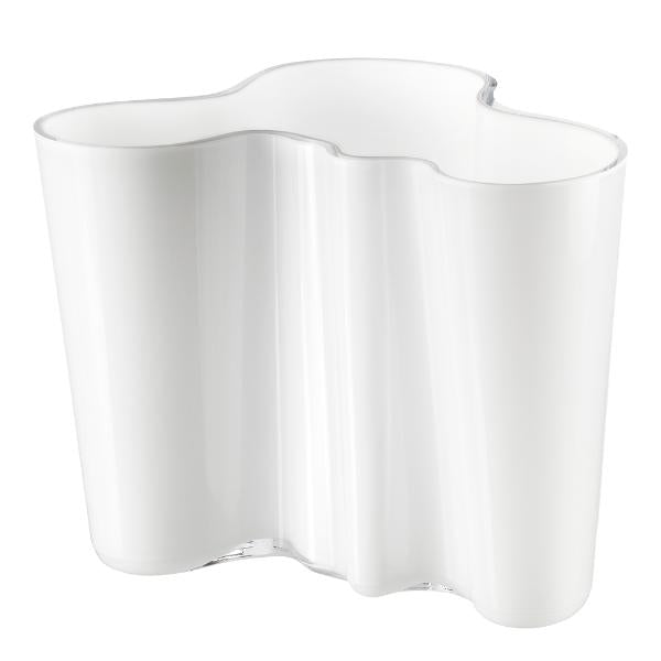 Alvar Aalto vase 16 cm hvit