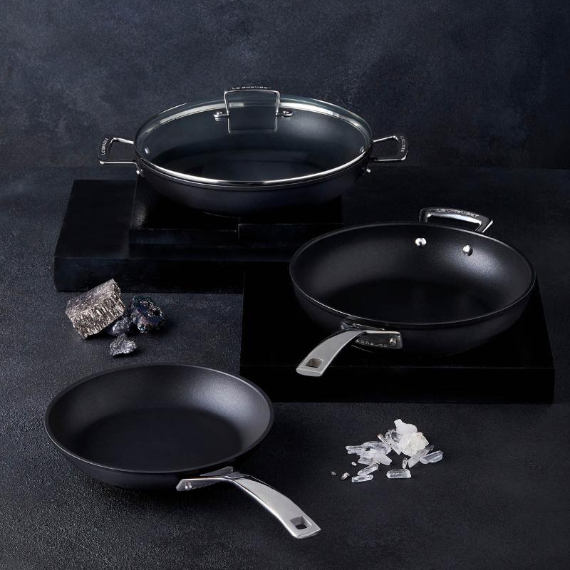 Toughened Non-Stick traktørgryte m/glasslokk 30 cm