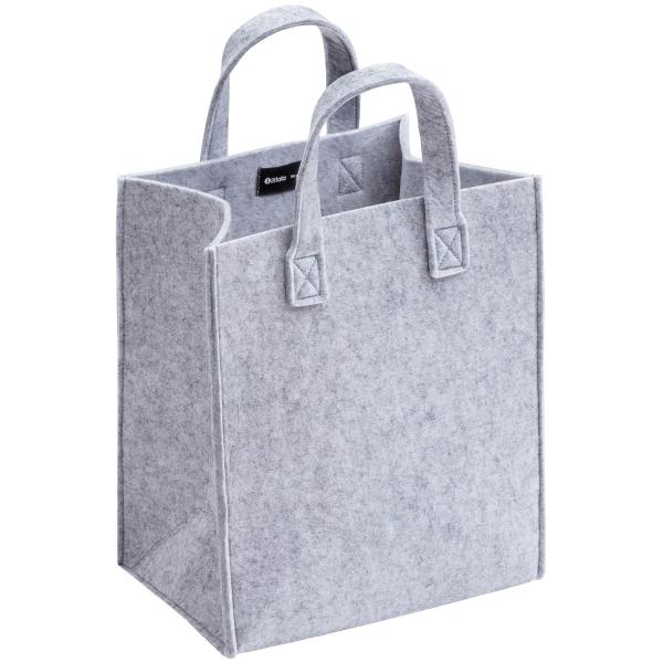 Meno bag 35x30x20 cm resirkulert grå