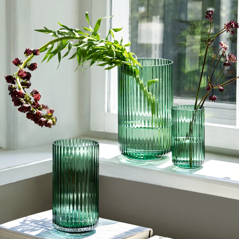 Vase 20,5 cm copenhagen green