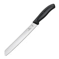 Swiss Classic brødkniv 21 cm svart