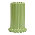 Tubular vase 24 cm grønn