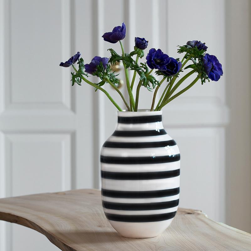 Omaggio vase 31 cm svart