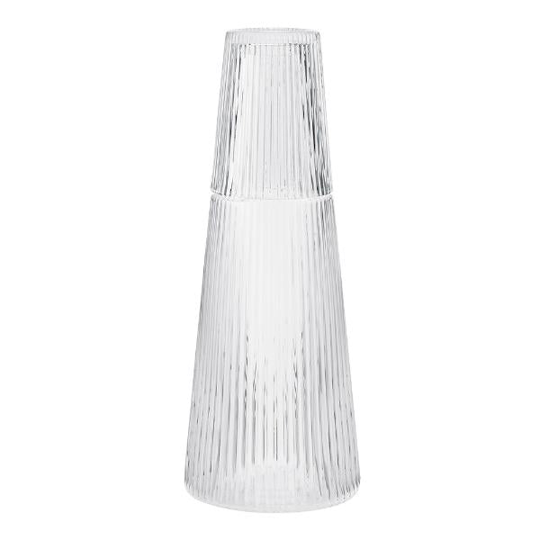 Pilastro karaffel med glass 1L clear