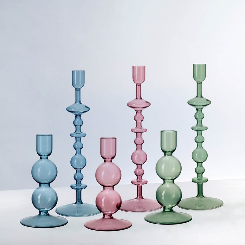 Like Home lysestake 27 cm sage