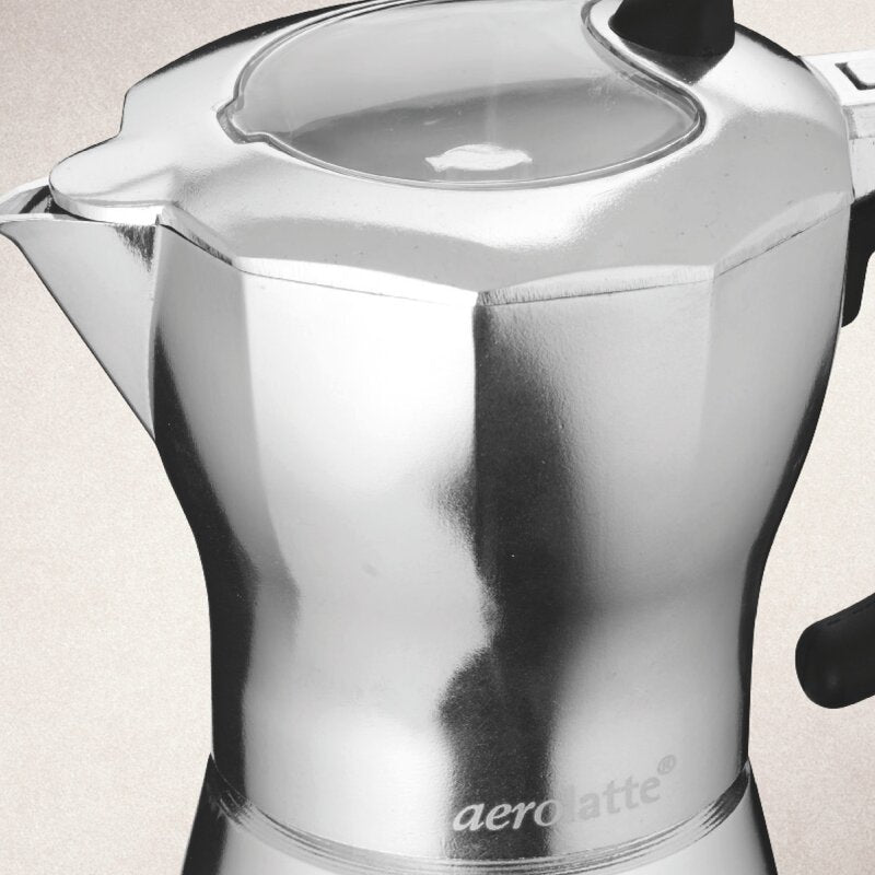 Kaffebrygger 6 kopper aluminium